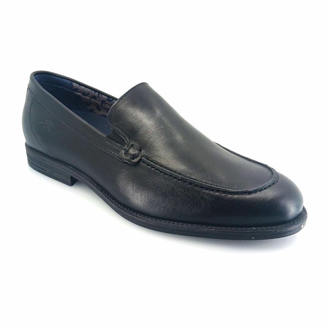Fluchos 502080 HENRI F0823 (μαύρο δέρμα) ανδρικά loafers