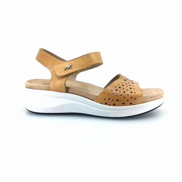 Fluchos Yagon F2425 Alpha Camel 506472 (ταμπά δέρμα) γυναικεία πέδιλα