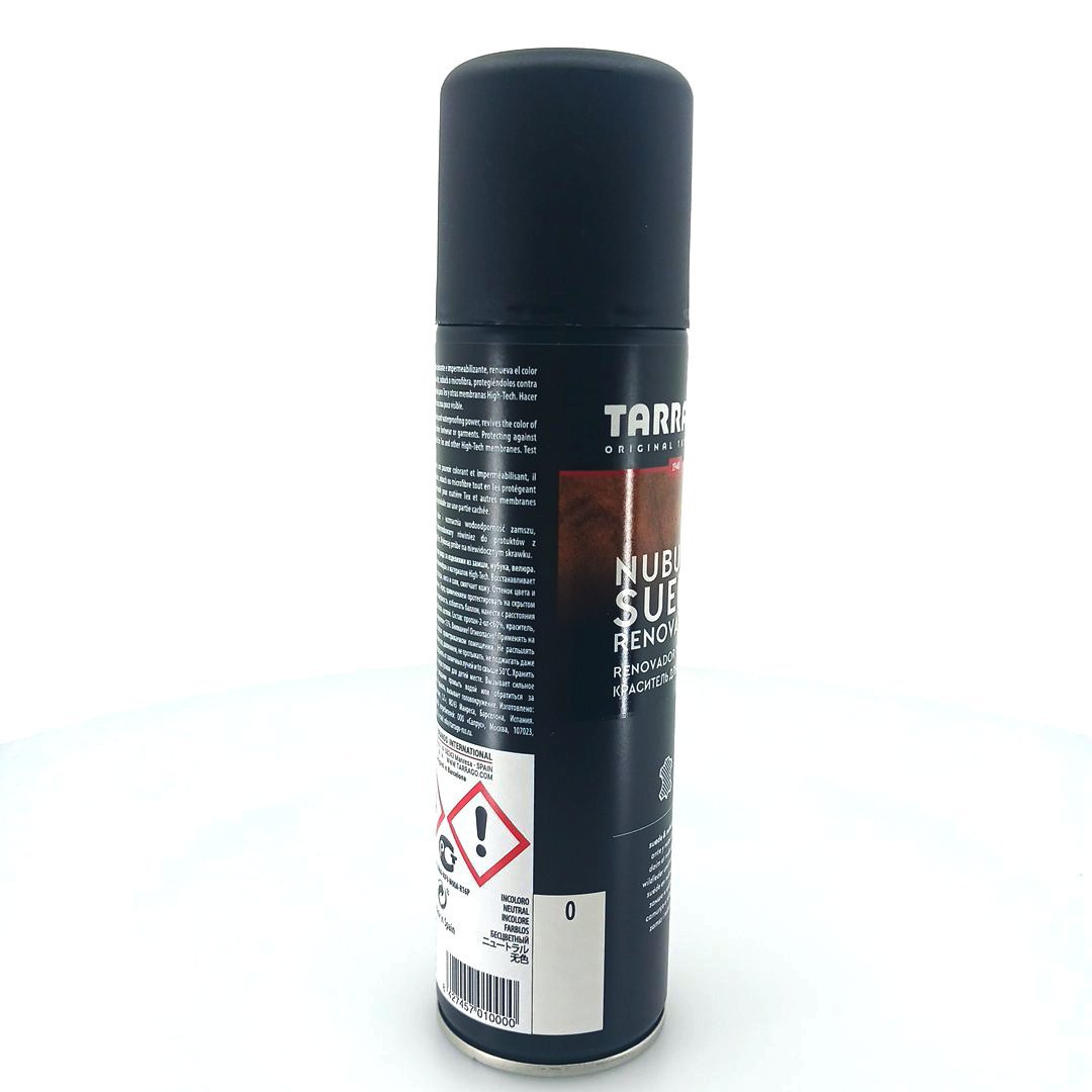 Tarrago, Nubuck Suede Renovator Spray, 250 ml (neutral 00) - αναζωογόνηση χρώματος και περιποίηση για suede & nubuk δέρματα