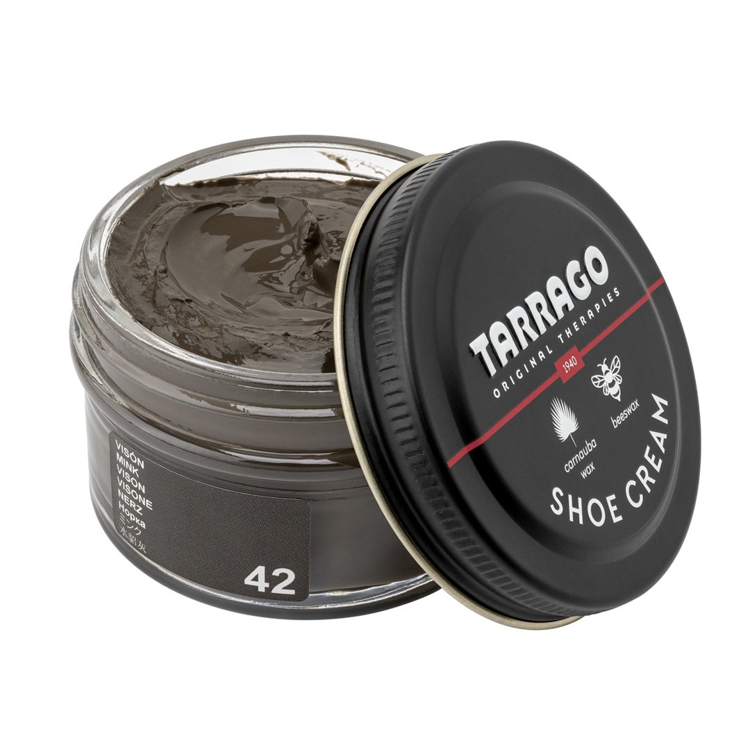 tarrago-shoe-cream-mink-42 Tarrago shoe cream 50 ml (coulor: mink 42) - βαφή υποδημάτων