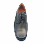 Boxer 15373 (μαύρο δέρμα) ανδρικά δετά