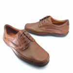 Boxer 15373 (ταμπά δέρμα) ανδρικά δετά