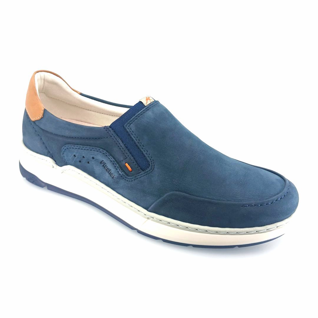 fluchos-505308-f2213-blue-01 Fluchos JEFF F2213, 505311 (μπλε δέρμα) ανδρικά slip-on