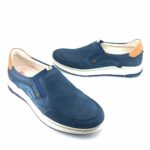 Fluchos JEFF F2213, 505311 (μπλε δέρμα) ανδρικά slip-on