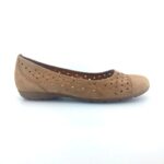 Gabor 169.18 μπαλαρίνες (καφέ δέρμα suede)