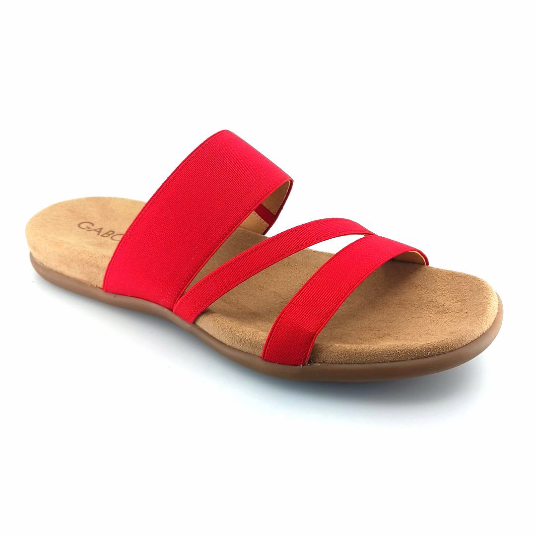gabor-702-85-red-01 Gabor 702.82 γυναικείες παντόφλες (κόκκινο)
