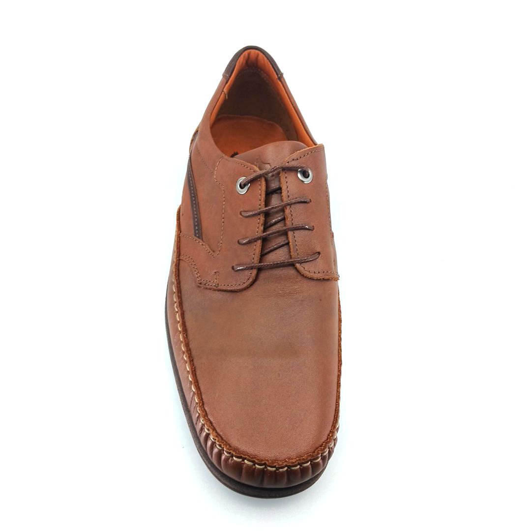 Boxer 15373 (ταμπά δέρμα) ανδρικά δετά