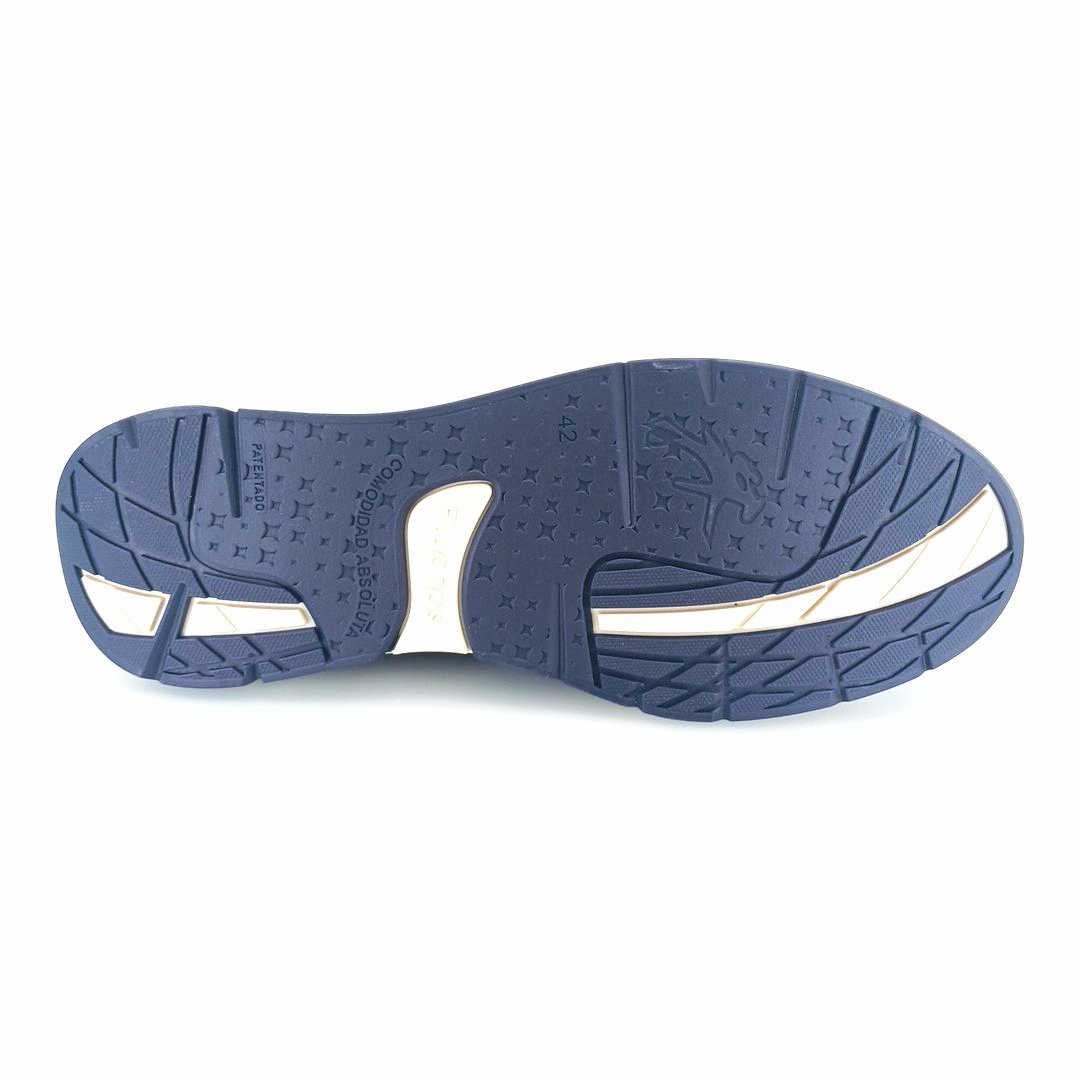 Fluchos JEFF F2213, 505311 (μπλε δέρμα) ανδρικά slip-on
