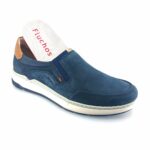 Fluchos JEFF F2213, 505311 (μπλε δέρμα) ανδρικά slip-on