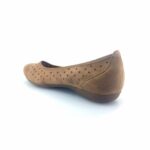 Gabor 169.18 μπαλαρίνες (καφέ δέρμα suede)