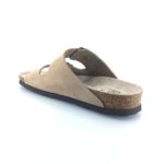 Genuins 106561 (taupe δέρμα) γυναικεία πέδιλα