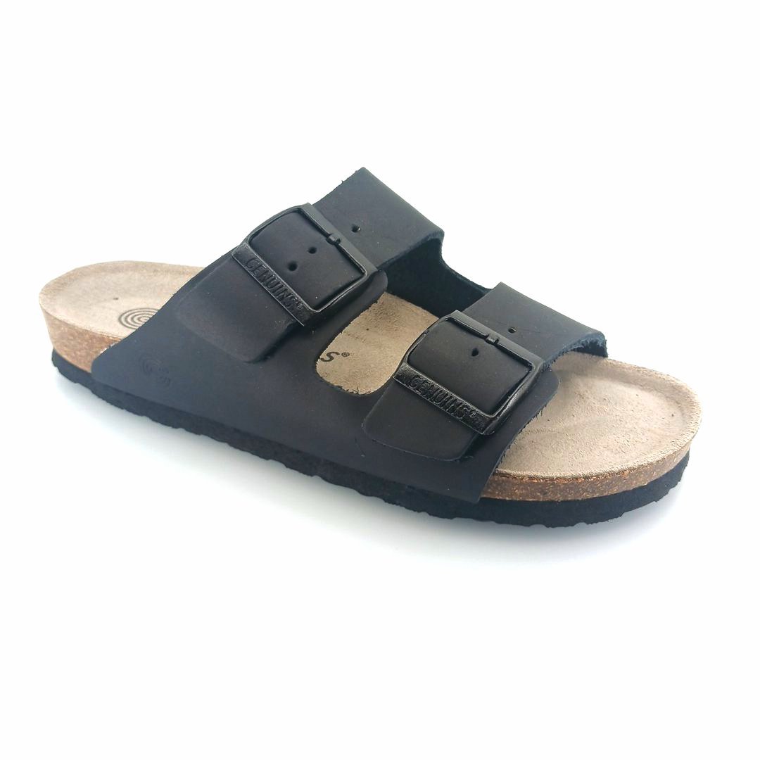 genuins-104365-black-1 Genuins 104365 (μαύρο δέρμα) γυναικεία πέδιλα