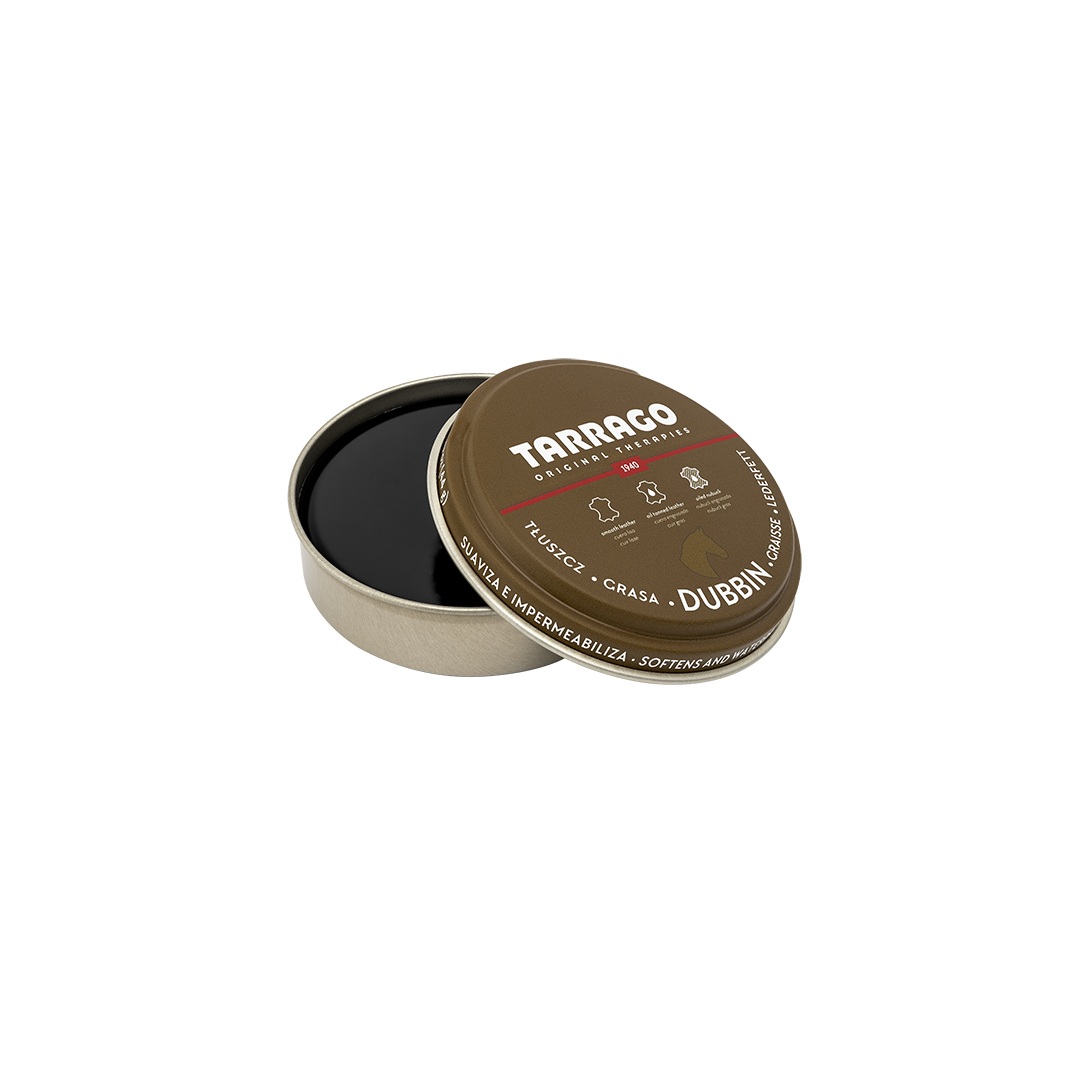 tarrago-dubbin-black-50ml-1 Tarrago Dubbin 50 ml (μαύρο) λίπος προστασίας και θρέψης δερμάτων