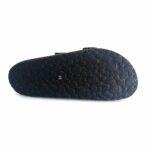 Genuins 105302 (μαύρο suede δέρμα) γυναικεία πέδιλα