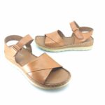 Laura Azana 16550 (ταμπά δέρμα) γυναικεία σανδάλια